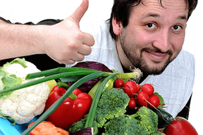 Proper nutrition for prostatitis