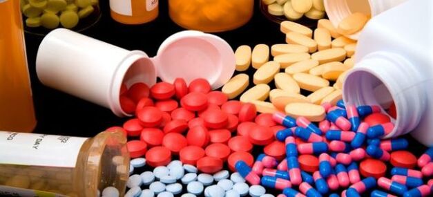 A list of antibiotics recommended for prostatitis